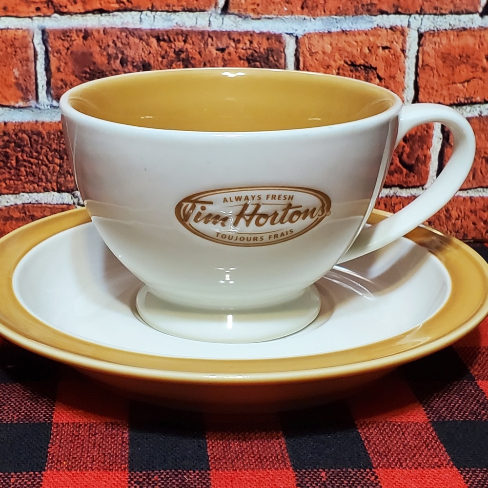 COPY - Tim Hortons Tea Cup and Saucer